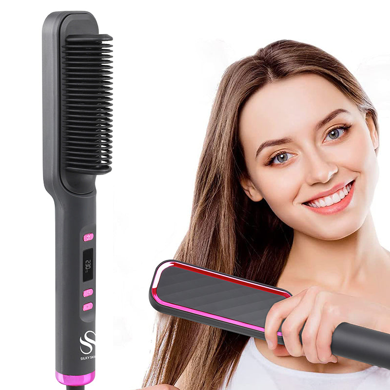Hair straightening Electric comb 3 in 1