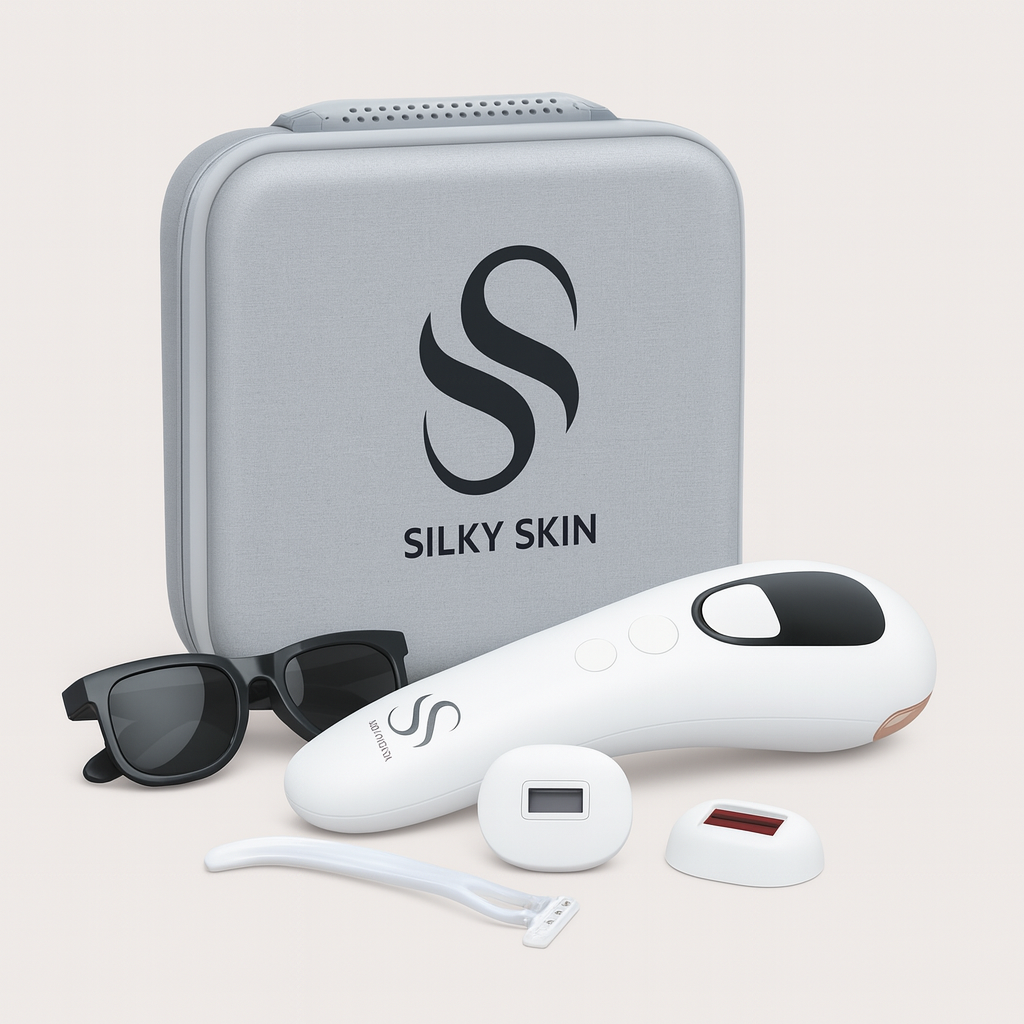 جهاز إزالة الشعر بالليزر المنزلي بتقنية الـ IPL مع تبريد ثلجي – 999 ألف ومضة – بدون ألم