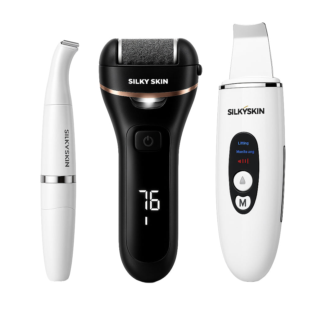 Complete Personal Care Bundle – Hair Growth Stimulator + LED Skin Rejuvenation Device
