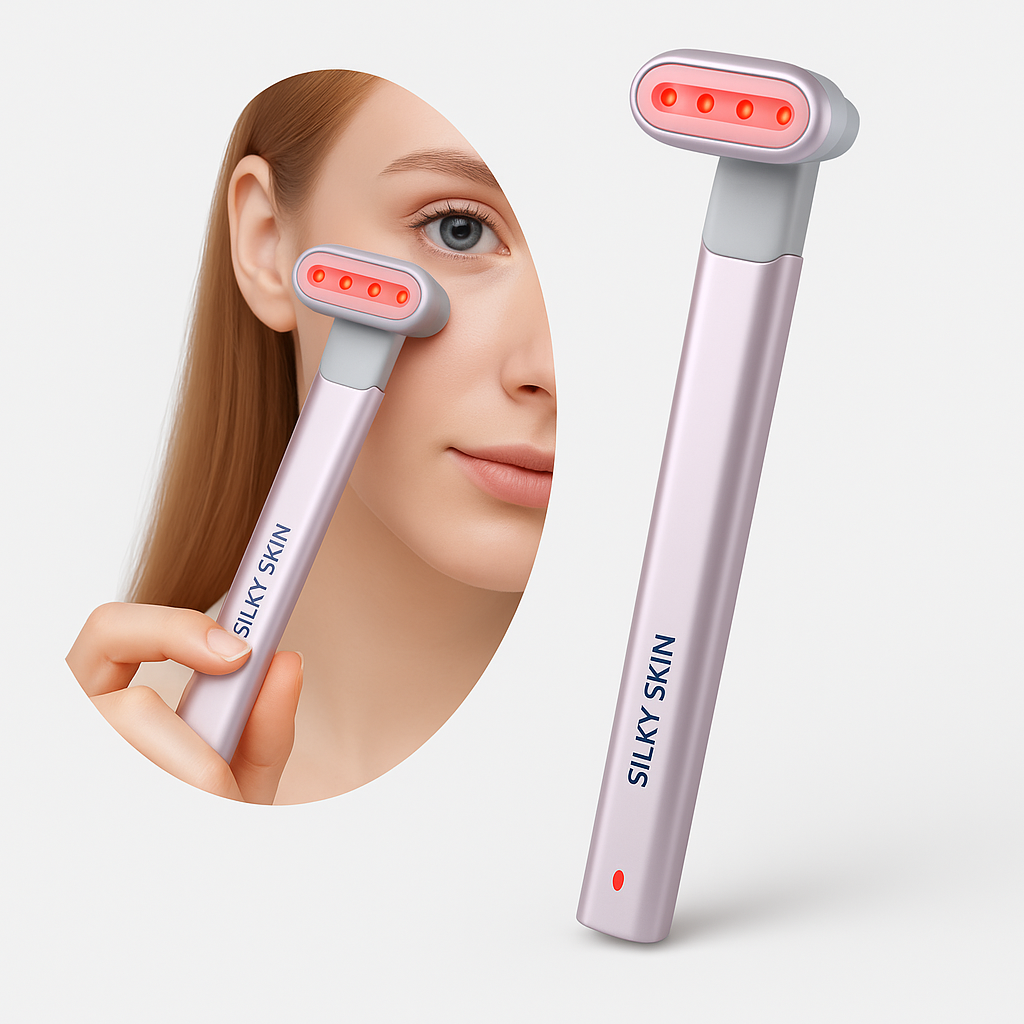 جهاز تجديد البشرة و مكافحة الشيخوخة – تدليك الوجه بتقنية LED للعناية اليومية
